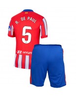 Atletico Madrid Rodrigo De Paul #5 Kotipaita Lasten 2024-25 Lyhythihainen (+ shortsit)